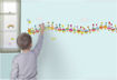 Picture of ALPHABET CATERPILLAR WALL STICKERS